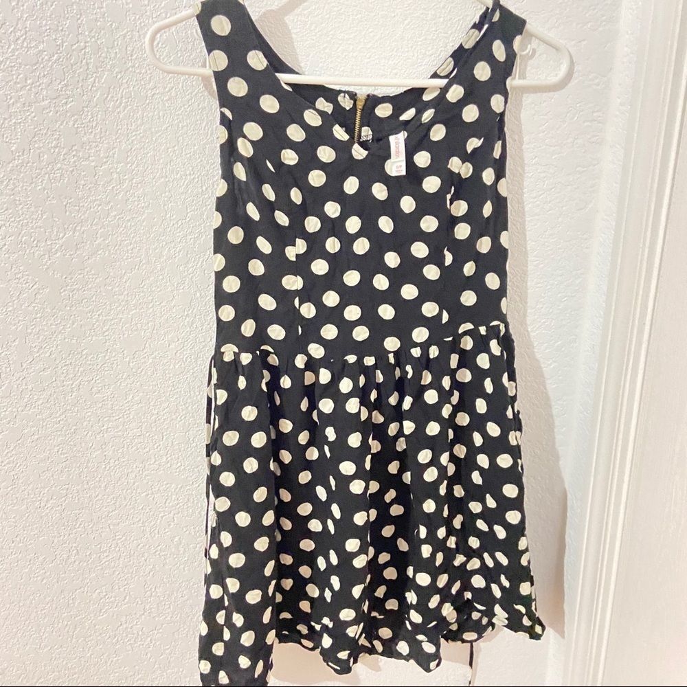 Xhilaration polka dotted dress